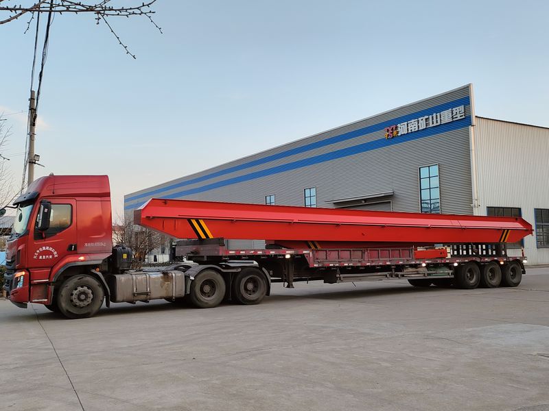 2臺電動單梁起重機，發(fā)往河北邯鄲