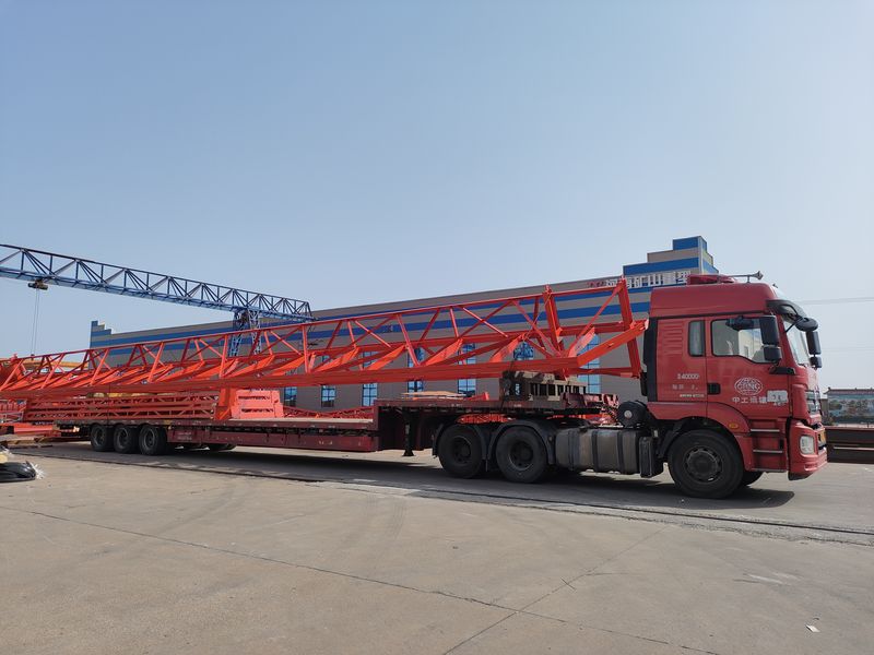 電動葫蘆門式起重機  MH10t—25m 制作完成，發(fā)往陜西榆林交付客戶使用