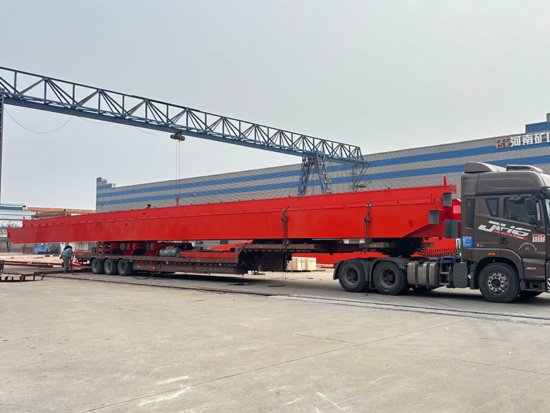 葫蘆雙梁、電動(dòng)單梁 LH5t-30.34m LD5t-30.34m 制作完成 裝車發(fā)出